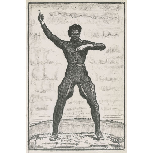 FERDINAND HODLER : 'Der Redner' (DOBIASCHOFSKY AUKTIONEN AG)