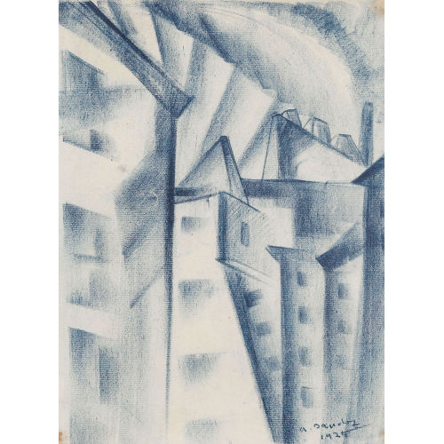 AUGUSTE SANDOZ : Grossstadt (DOBIASCHOFSKY AUKTIONEN AG)