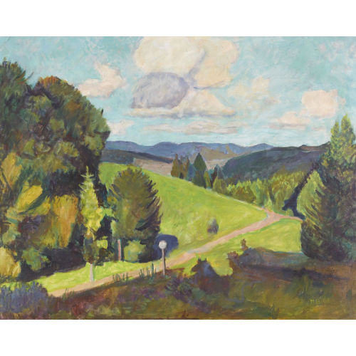 MAX B�HLEN : 'Schwarzwaldlandschaft (Nonnenmattweiher)' (DOBIASCHOFSKY AUKTIONEN AG)