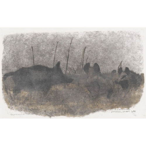ROBERT HAINARD : 'Sangliers, clair de lune et brouillard' (DOBIASCHOFSKY AUKTIONEN AG)