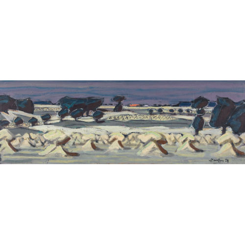 FRED STAUFFER : 'Kornfelder I' (DOBIASCHOFSKY AUKTIONEN AG)