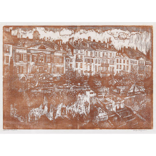 SERGE BRIGNONI : 'Von Wattenwylhaus in Bern' (DOBIASCHOFSKY AUKTIONEN AG)