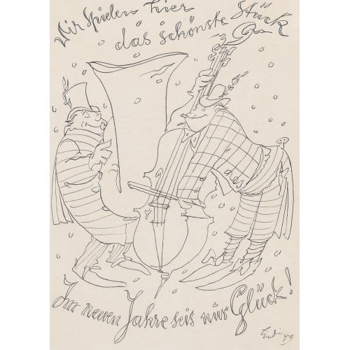 ALBERT) LINDI (EIGTL. LINDEGGER : 'Wir spielen hier das sch�nste St�ck...' (DOBIASCHOFSKY AUKTIONEN AG)