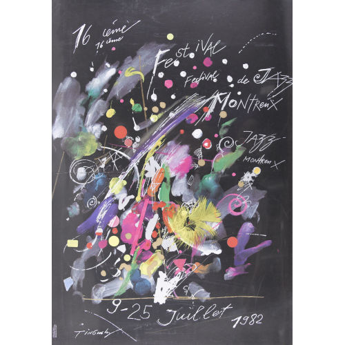 JEAN TINGUELY : 'Montreux Festival de Jazz 1982' (DOBIASCHOFSKY AUKTIONEN AG)