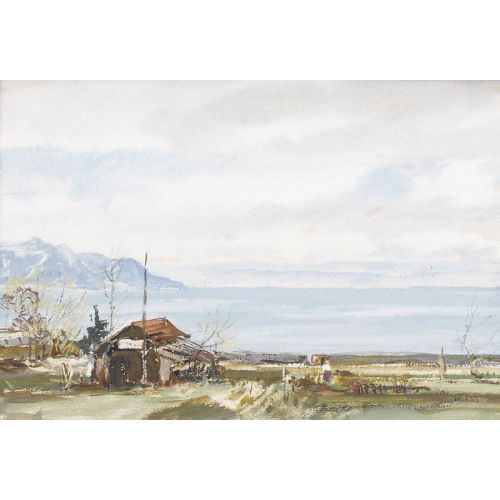 RUDOLF M�LLER : Seeuferpartie im Herbst (DOBIASCHOFSKY AUKTIONEN AG)
