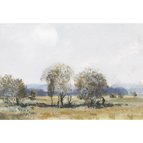 RUDOLF M�LLER : Weite Feldlandschaft (DOBIASCHOFSKY AUKTIONEN AG)