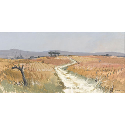 REN�E YOLANDA HAUSER : 'Vignes du Roussillon' (DOBIASCHOFSKY AUKTIONEN AG)