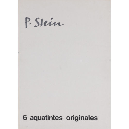 PETER STEIN : '6 aquatintes originales' (DOBIASCHOFSKY AUKTIONEN AG)