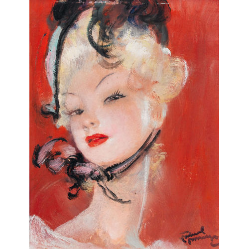 JEAN-GABRIEL DOMERGUE : 'Georgie' (DOBIASCHOFSKY AUKTIONEN AG)