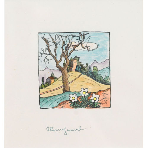HERMANN HESSE : 'Manchmal' (DOBIASCHOFSKY AUKTIONEN AG)