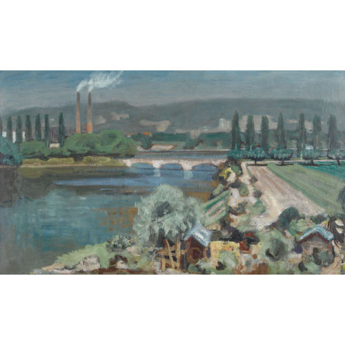 FRED STAUFFER : Am Rhein (DOBIASCHOFSKY AUKTIONEN AG)
