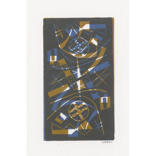 OTTO NEBEL : Ohne Titel (DOBIASCHOFSKY AUKTIONEN AG)