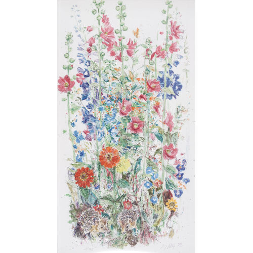 FRITZ HUG : 'Blumen mit Igel' (DOBIASCHOFSKY AUKTIONEN AG)