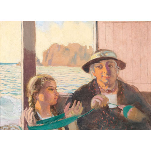 MAURICE DENIS : 'L′�cheveau de laine verte' (DOBIASCHOFSKY AUKTIONEN AG)