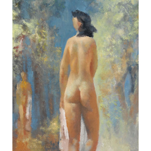 RODOLPHE TH�OPHILE BOSSHARD : 'Nu debout' (DOBIASCHOFSKY AUKTIONEN AG)