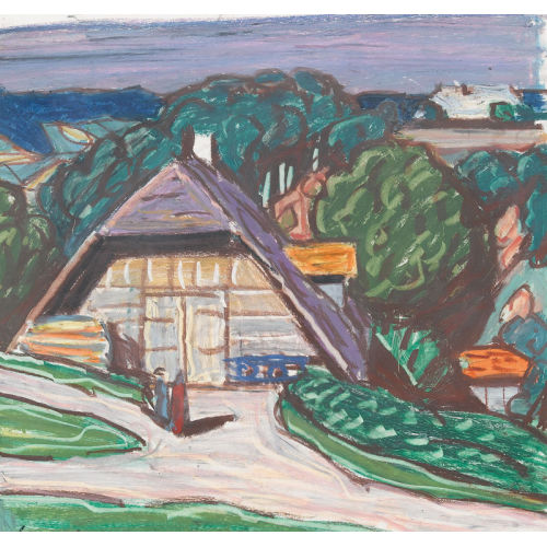 FRED STAUFFER : Emmentaler Bauernhaus (DOBIASCHOFSKY AUKTIONEN AG)