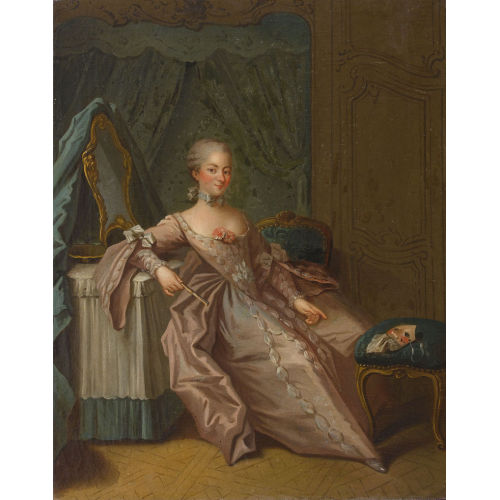 FRAN�OIS BOUCHER : Portr�t von Henriette de Larochecourbon de St-�lix (DOBIASCHOFSKY AUKTIONEN AG)