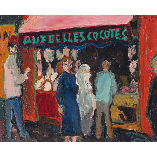 JEAN-F�LIX DUCOMMUN : 'Aux Belles Cocotes' (DOBIASCHOFSKY AUKTIONEN AG)