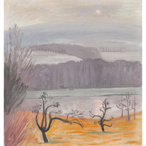 ERNST MORGENTHALER : 'Wintersonne im Limmattal' (DOBIASCHOFSKY AUKTIONEN AG)