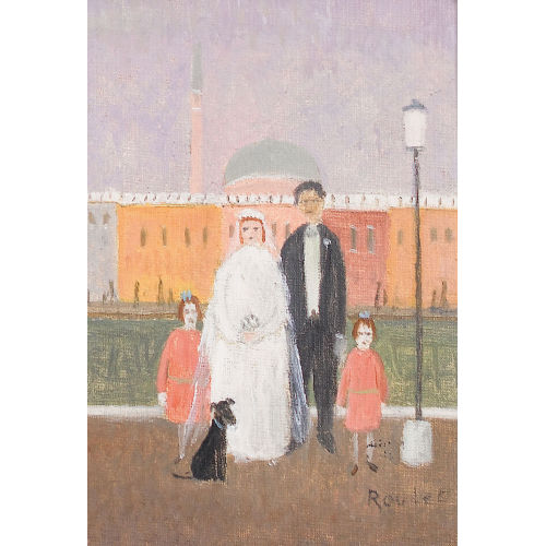 HENRY ROULET : 'Les Mari�s � Venise' (DOBIASCHOFSKY AUKTIONEN AG)
