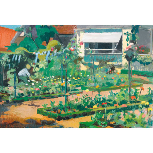 CUNO AMIET : Der Blumengarten auf der Oschwand (DOBIASCHOFSKY AUKTIONEN AG)