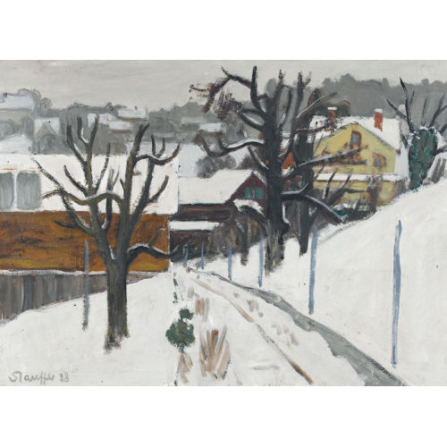 FRED STAUFFER : 'Winter' (DOBIASCHOFSKY AUKTIONEN AG)