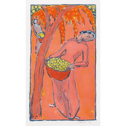 CUNO AMIET : 'Obsternte (Zweite Fassung)' (DOBIASCHOFSKY AUKTIONEN AG)