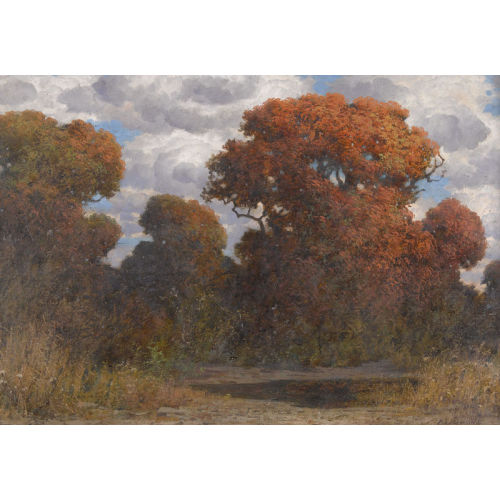 EDUARD PAUL R�DIS�HLI : Herbstliche Waldlichtung (DOBIASCHOFSKY AUKTIONEN AG)