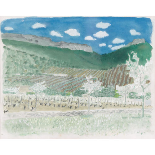 MAURICE BRIANCHON : Weinberge in der Savoie (DOBIASCHOFSKY AUKTIONEN AG)