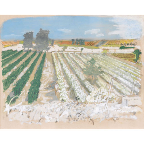MAURICE BRIANCHON : Weinreben in der Bourgogne (DOBIASCHOFSKY AUKTIONEN AG)