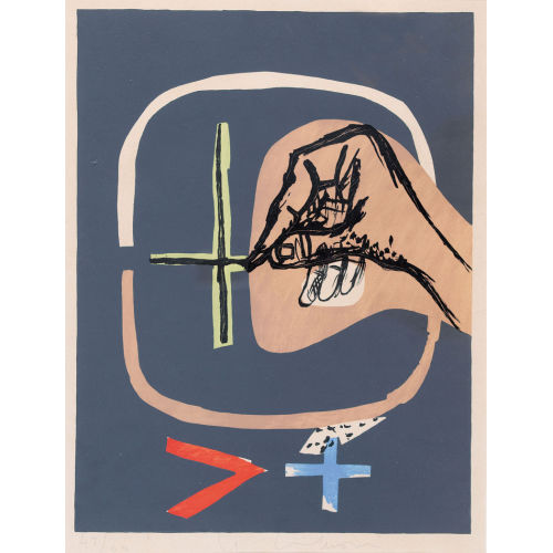 CHARLES-�DOUARD) LE CORBUSIER (EIGTL. JEANNERET : 'Po�me de l′angle droit' (DOBIASCHOFSKY AUKTIONEN AG)