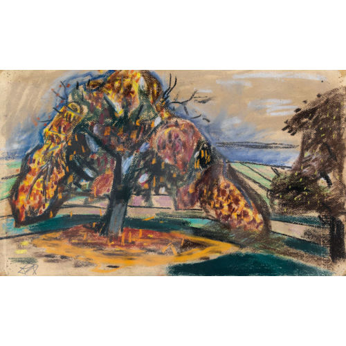 OTTO DIX : 'B�ume im Herbst' (DOBIASCHOFSKY AUKTIONEN AG)