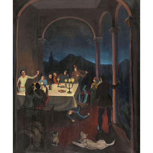 ERICH) RICCO (EIGTL. WASSMER : 'Fest im Schloss' (DOBIASCHOFSKY AUKTIONEN AG)