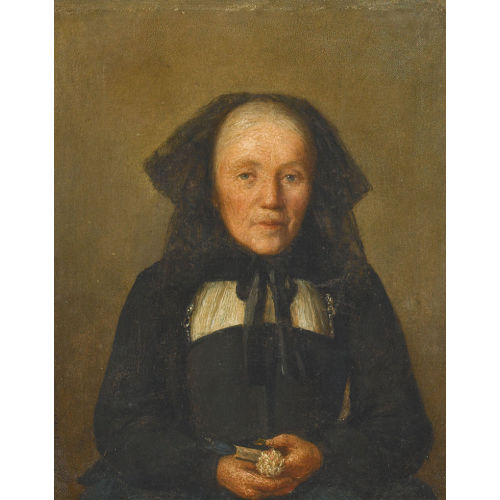 KARL AUGUST BIELCHOWSKI : Portr�t von Anna Barbara Br�gger (1795-1876) (DOBIASCHOFSKY AUKTIONEN AG)
