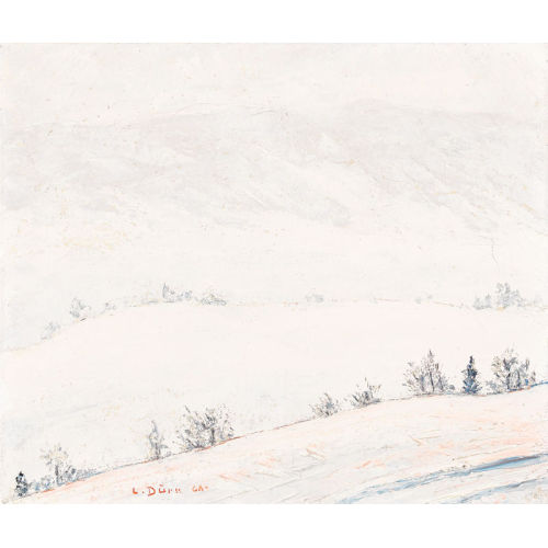 LOUIS D�RR : Winterlich verschneites Tal (DOBIASCHOFSKY AUKTIONEN AG)