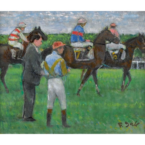 FRAN�OIS GALL : 'Courses � Longchamp' (DOBIASCHOFSKY AUKTIONEN AG)