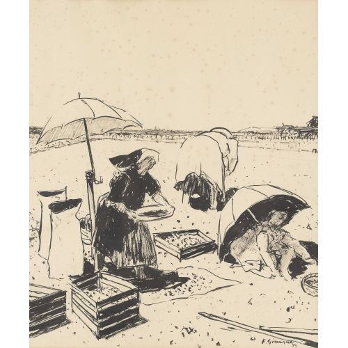 FERNAND GIAUQUE : Ernte (DOBIASCHOFSKY AUKTIONEN AG)