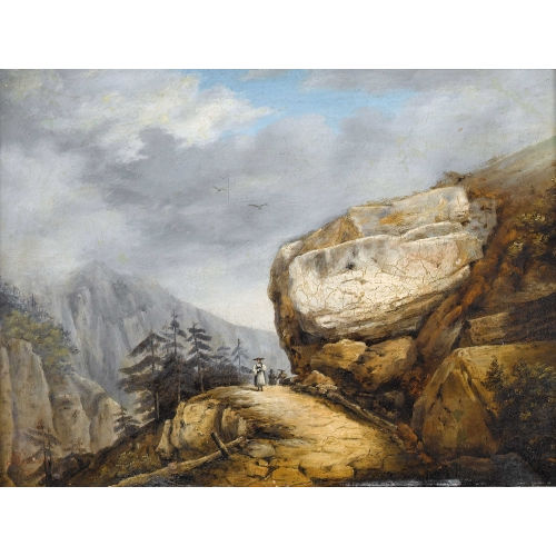 FRAN�OIS DIDAY : 'Savoyardische Gebirgs-Landschaft' (DOBIASCHOFSKY AUKTIONEN AG)