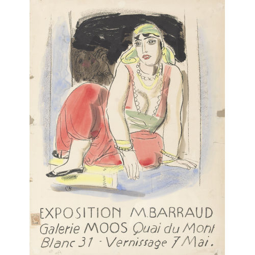 MAURICE BARRAUD : 'Exposition M. Barraud Galerie Moos' (DOBIASCHOFSKY AUKTIONEN AG)
