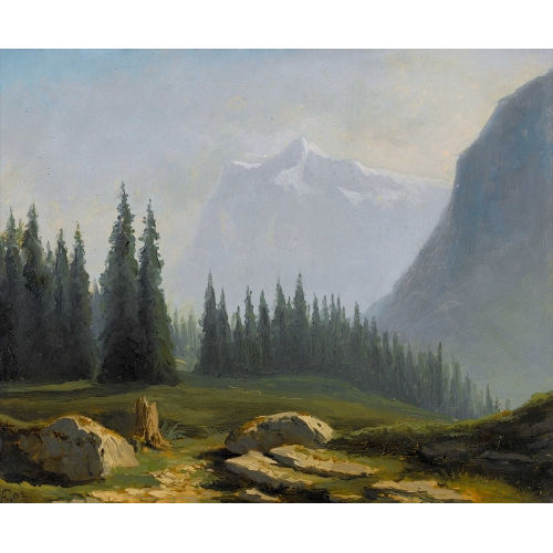 ALBERT HENRY JOHN GOS : Das Wetterhorn (DOBIASCHOFSKY AUKTIONEN AG)