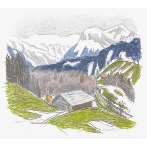 FRED STAUFFER : 'Lauenen' (DOBIASCHOFSKY AUKTIONEN AG)