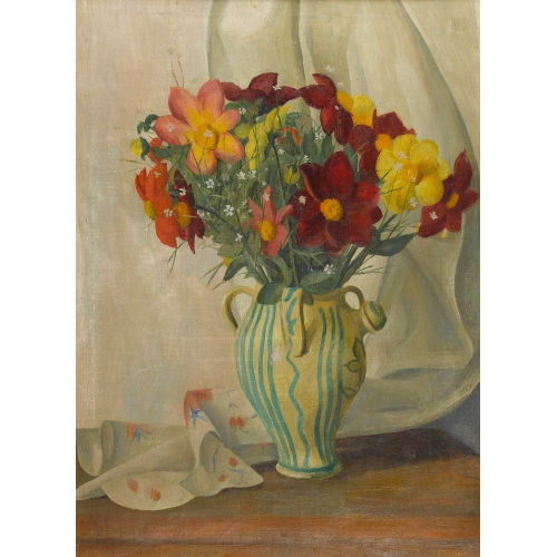 ROBERT AMREIN : Stillleben mit Anemonen (DOBIASCHOFSKY AUKTIONEN AG)