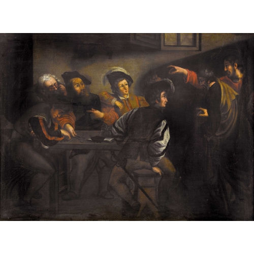 MICHELANGELO MERISI DA CARAVAGGIO : Die Berufung des Heiligen Matth�us (DOBIASCHOFSKY AUKTIONEN AG)