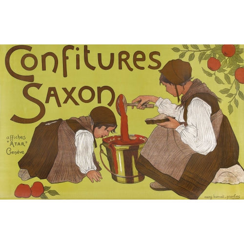 MARGUERITE BURNAT-PROVINS : 'Confitures Saxon' (DOBIASCHOFSKY AUKTIONEN AG)