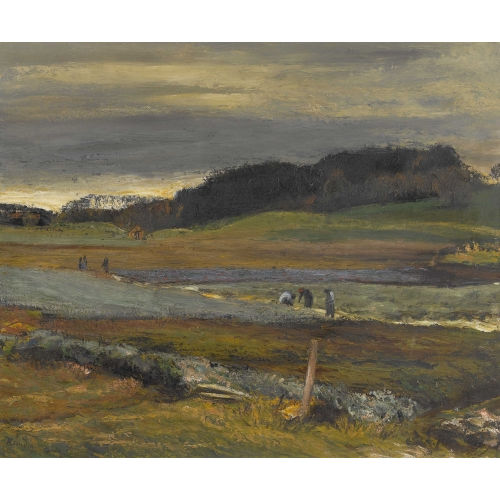 REINHOLD K�NDIG : Erntelandschaft (DOBIASCHOFSKY AUKTIONEN AG)