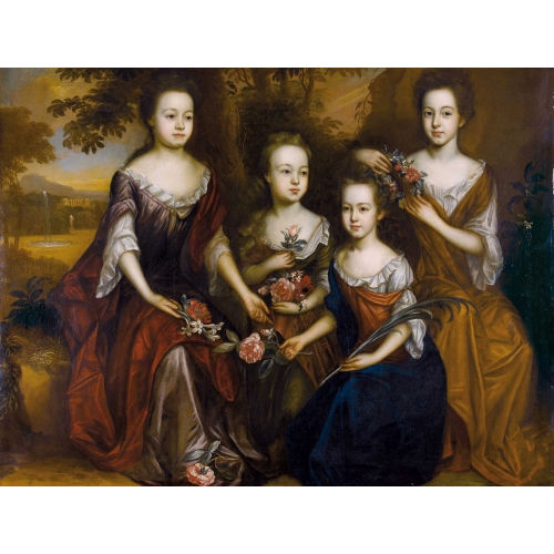 GODFREY (EIGTL. KNILLER KNELLER : Lady Elizabeth mit Gefolge (DOBIASCHOFSKY AUKTIONEN AG)