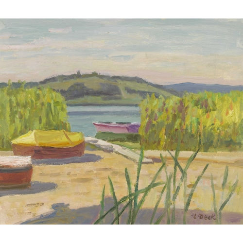 LEO DECK : 'Am Murtensee' (DOBIASCHOFSKY AUKTIONEN AG)