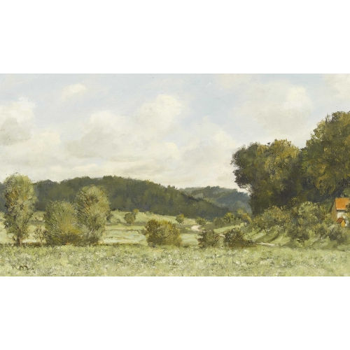 RUDOLF M�LLER : 'Sommertag bei Langenthal' (DOBIASCHOFSKY AUKTIONEN AG)