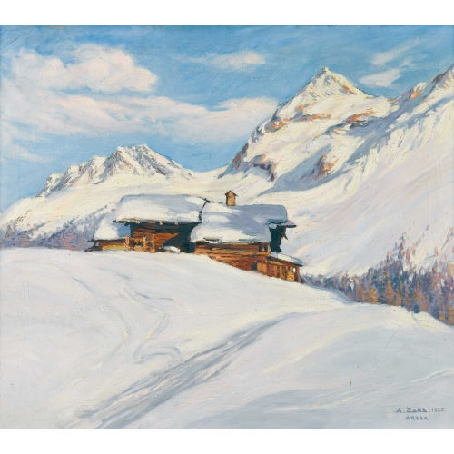 ARNOLD ZORD : 'Winterlandschaft' (DOBIASCHOFSKY AUKTIONEN AG)