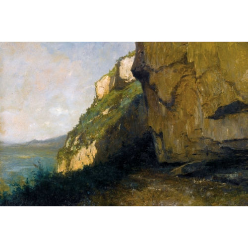 GUSTAVE EUG�NE CASTAN : Felsige Landschaft (DOBIASCHOFSKY AUKTIONEN AG)